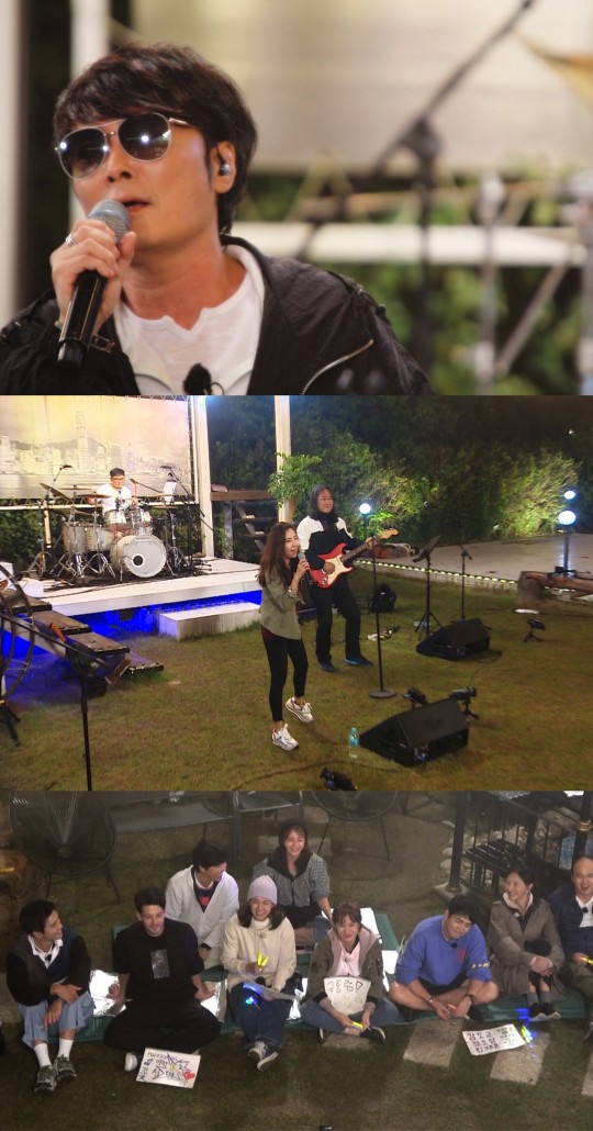 'Burning Youth' K2 Kim Seong-myeon, Dowon-kyung, hosts an endoscopic band and a rock festival in Yeongwol mountain range