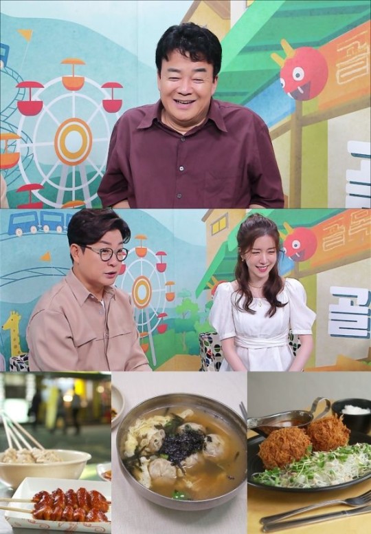 'Baek Jong-won's Alley Restaurant' The alley in front of Junggok-dong market, which is just coming down after a five-week long run,'Mandung house without dumplings''Cheese roll gas restaurant'