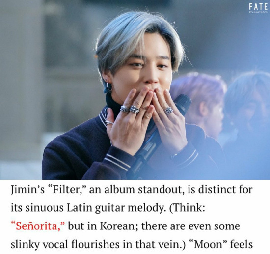 ¡La revista Time, el filtro individual de BTS Jimin!